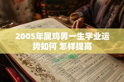 2005年属鸡男一生学业运势如何 怎样提高
