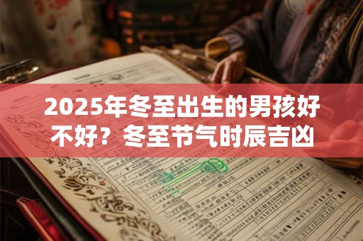 2025年冬至出生的男孩好不好？冬至节气时辰吉凶