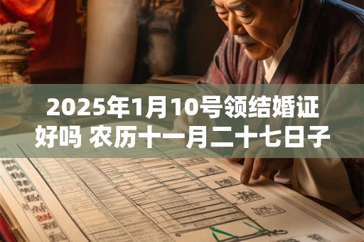2025年1月10号领结婚证好吗 农历十一月二十七日子怎么样