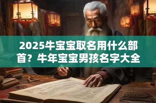 2025牛宝宝取名用什么部首？牛年宝宝男孩名字大全