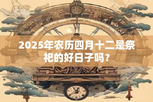 2025年农历四月十二是祭祀的好日子吗? 2025年农历四月十二是祭祀的好日子吗?