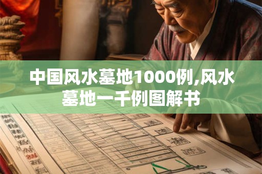 中国风水墓地1000例,风水墓地一千例图解书