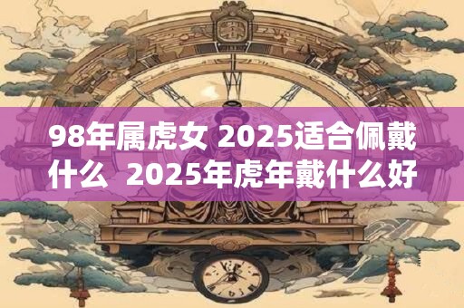 98年属虎女 2025适合佩戴什么  2025年虎年戴什么好