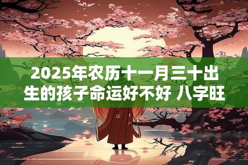 2025年农历十一月三十出生的孩子命运好不好 八字旺吗 2025年农历十一月三十出生的孩子命运好不好 八字旺吗