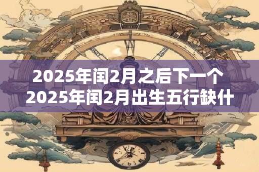 2025年闰2月之后下一个 2025年闰2月出生五行缺什么