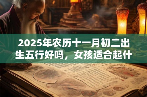 2025年农历十一月初二出生五行好吗，女孩适合起什么有寓意的名字？