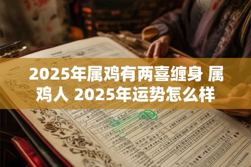 2025年属鸡有两喜缠身 属鸡人 2025年运势怎么样