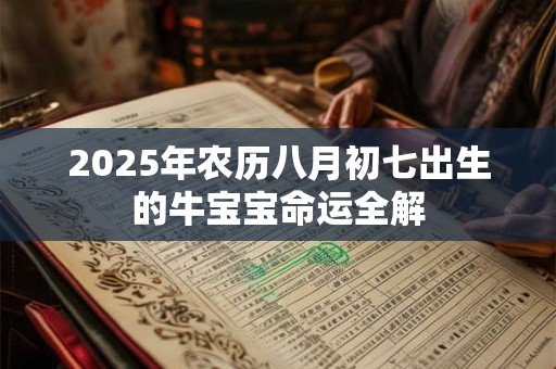 2025年农历八月初七出生的牛宝宝命运全解 2025年农历八月初七出生的牛宝宝命运全解