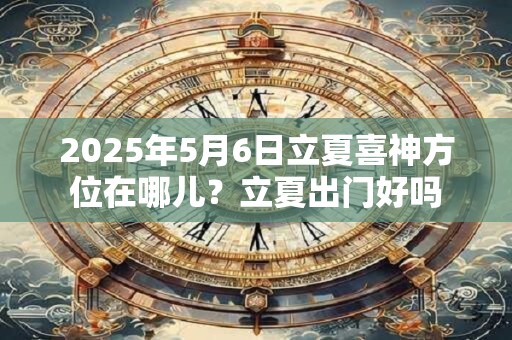2025年5月6日立夏喜神方位在哪儿？立夏出门好吗