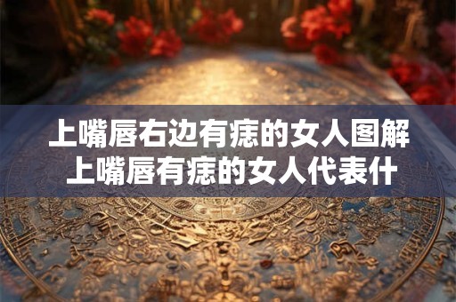 上嘴唇右边有痣的女人图解 上嘴唇有痣的女人代表什么 上嘴唇右边有痣的女人图解 上嘴唇有痣的女人代表什么