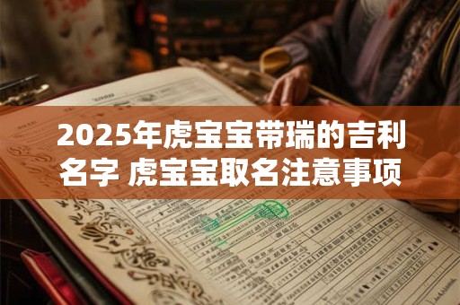 2026年虎宝宝带瑞的吉利名字 虎宝宝取名注意事项 2026年虎宝宝带瑞的吉利名字 虎宝宝取名注意事项