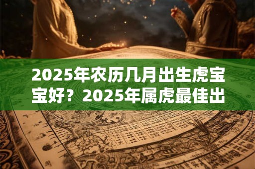 2025年农历几月出生虎宝宝好?2025年属虎最佳出生时辰 2025年农历几月出生虎宝宝好?2025年属虎最佳出生时辰