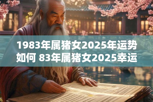 1983年属猪女2025年运势如何 83年属猪女2025幸运数字