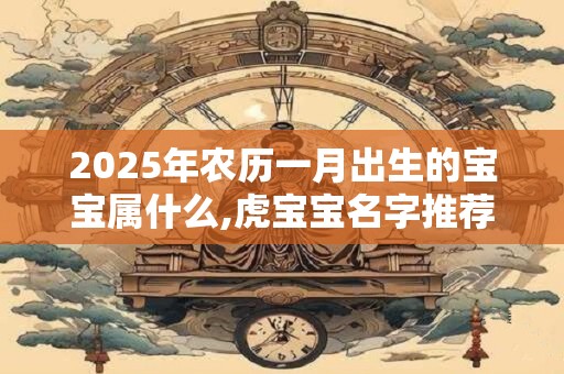 2025年农历一月出生的宝宝属什么,虎宝宝名字推荐