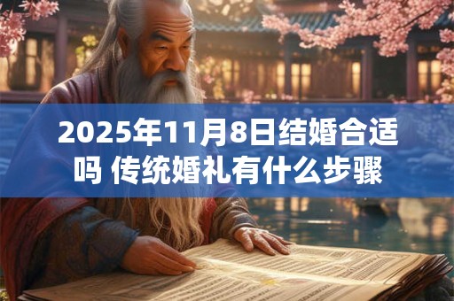 2026年11月8日结婚合适吗 传统婚礼有什么步骤 2026年11月8日结婚合适吗 传统婚礼有什么步骤
