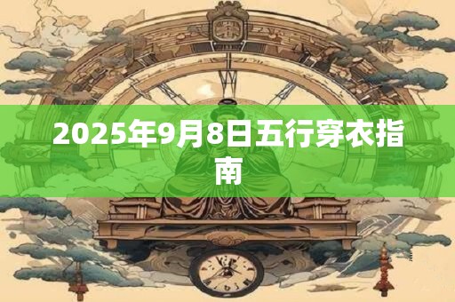 2025年9月8日五行穿衣指南