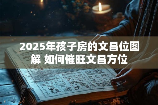 2025年孩子房的文昌位图解 如何催旺文昌方位