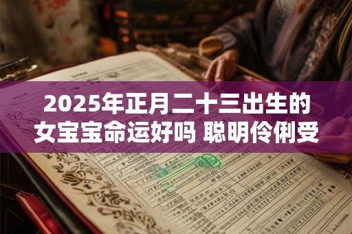 2025年正月二十三出生的女宝宝命运好吗 聪明伶俐受人敬重