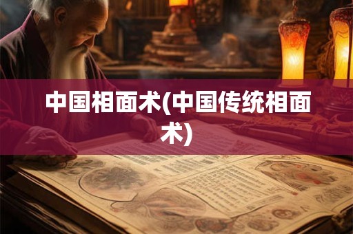 中国相面术(中国传统相面术)