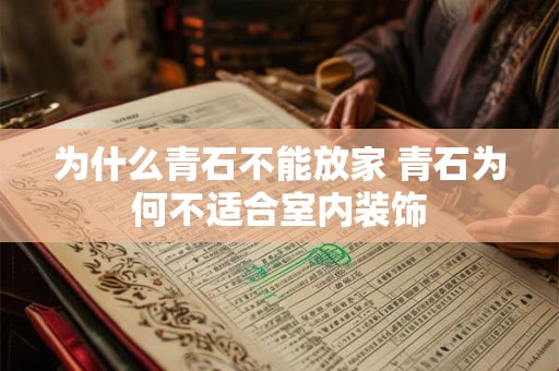 为什么青石不能放家 青石为何不适合室内装饰
