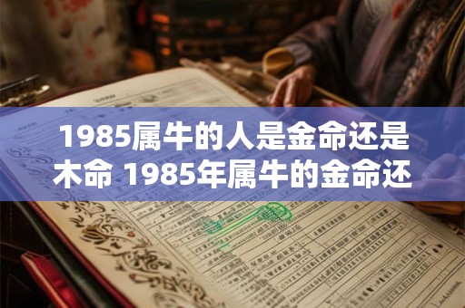 1985属牛的人是金命还是木命 1985年属牛的金命还是木命