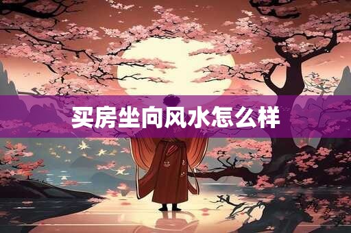 买房坐向风水怎么样