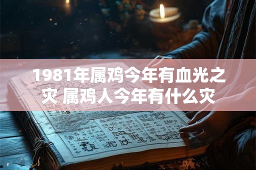 1981年属鸡今年有血光之灾 属鸡人今年有什么灾