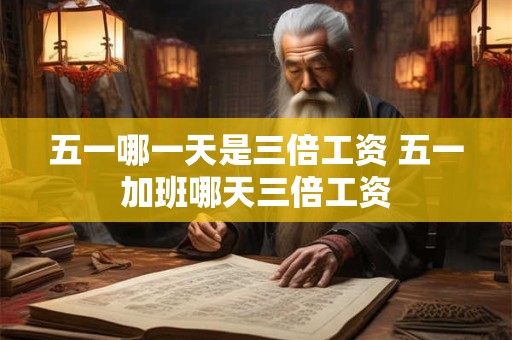 五一哪一天是三倍工资 五一加班哪天三倍工资