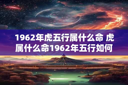 1962年虎五行属什么命 虎属什么命1962年五行如何