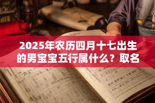 2025年农历四月十七出生的男宝宝五行属什么？取名推荐