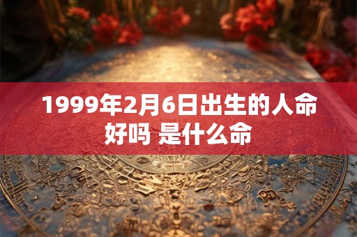 1999年2月6日出生的人命好吗 是什么命