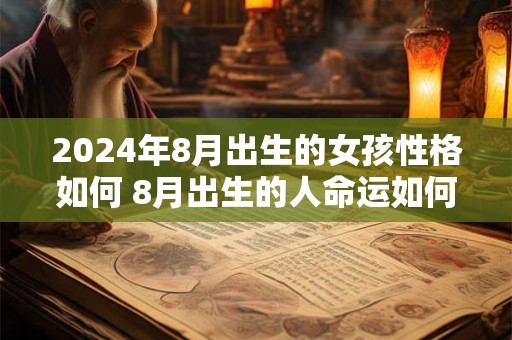2024年8月出生的女孩性格如何 8月出生的人命运如何
