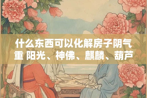 什么东西可以化解房子阴气重 阳光、神佛、麒麟、葫芦