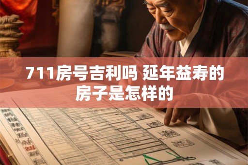 711房号吉利吗 延年益寿的房子是怎样的