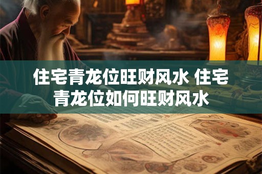 住宅青龙位旺财风水 住宅青龙位如何旺财风水