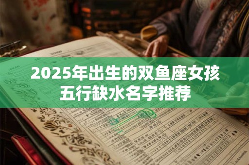 2025年出生的双鱼座女孩五行缺水名字推荐