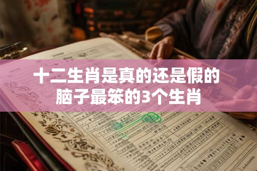 十二生肖是真的还是假的 脑子最笨的3个生肖