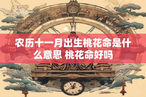 农历十一月出生桃花命是什么意思 桃花命好吗