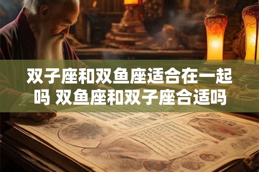 双子座和双鱼座适合在一起吗 双鱼座和双子座合适吗