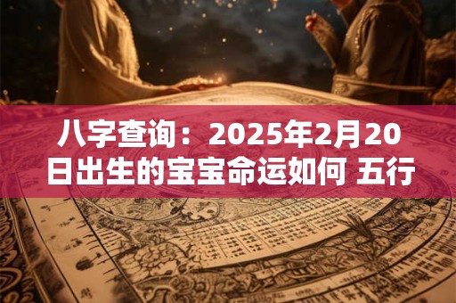 八字查询：2025年2月20日出生的宝宝命运如何 五行缺什么