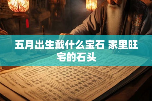 五月出生戴什么宝石 家里旺宅的石头