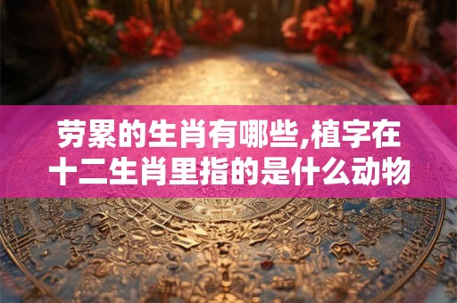 劳累的生肖有哪些,植字在十二生肖里指的是什么动物