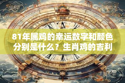 81年属鸡的幸运数字和颜色分别是什么？生肖鸡的吉利颜色