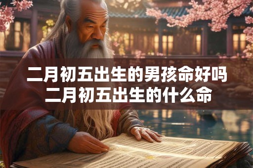 二月初五出生的男孩命好吗 二月初五出生的什么命 二月初五出生的男孩命好吗 二月初五出生的什么命