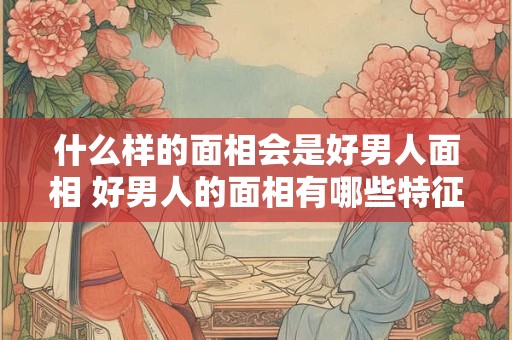 什么样的面相会是好男人面相 好男人的面相有哪些特征