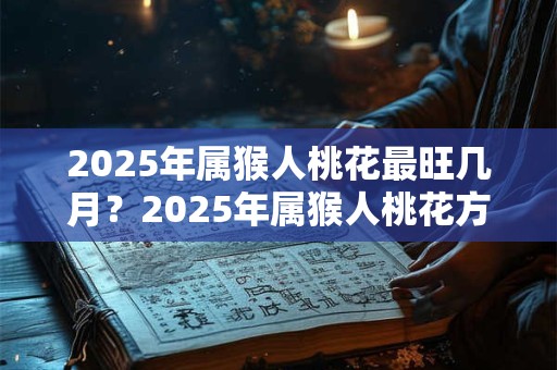 2025年属猴人桃花最旺几月？2025年属猴人桃花方位