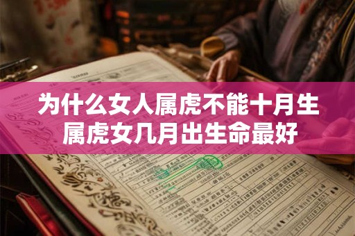 为什么女人属虎不能十月生 属虎女几月出生命最好