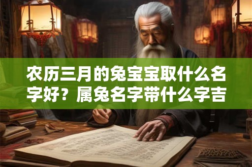 农历三月的兔宝宝取什么名字好？属兔名字带什么字吉利
