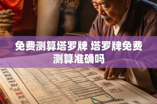 免费测算塔罗牌 塔罗牌免费测算准确吗