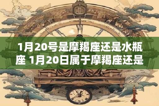 1月20号是摩羯座还是水瓶座 1月20日属于摩羯座还是水瓶座